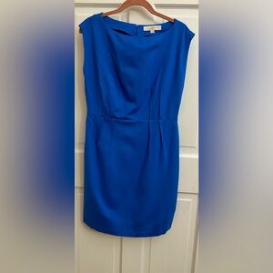 LOFT Blue Sleeveless Dress